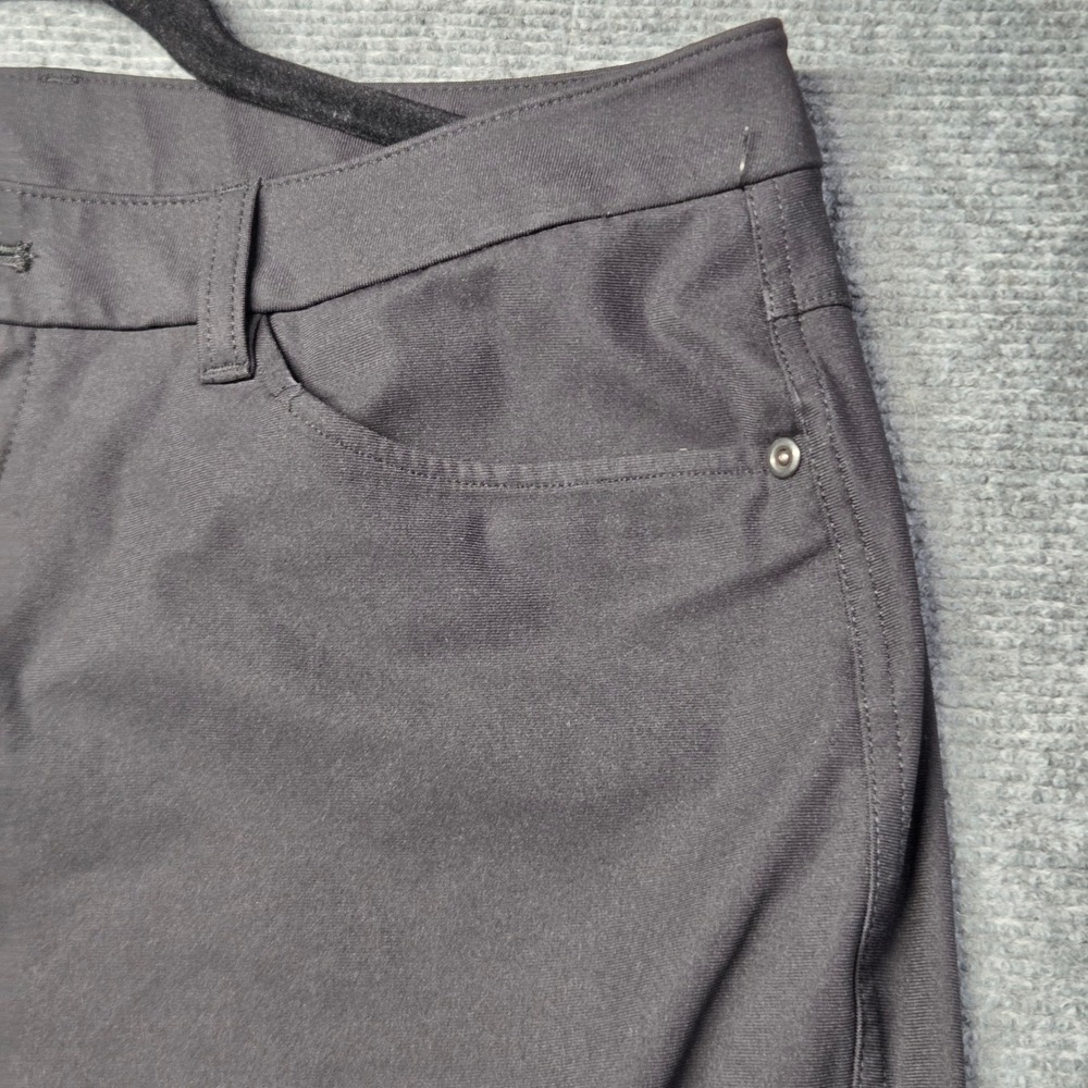 Lululemon Commission Pant Classic 32 Black Charcoal LM5AQMT.0 Mens Pants 32x32 - Picture 3 of 16